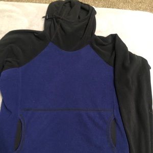Melanzana micro grid hoody